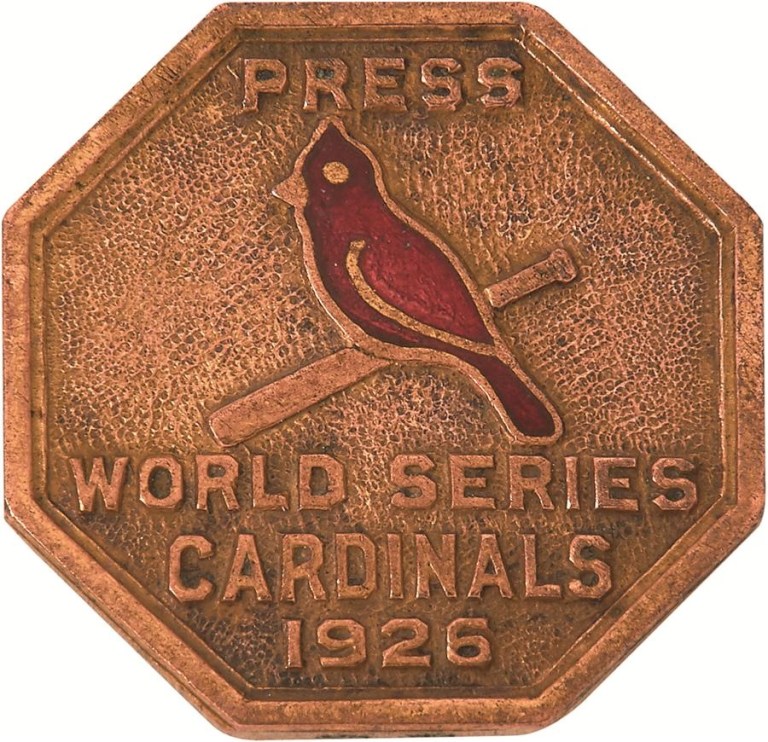 World Series Press Pins – Cardinals Uniforms & Logos