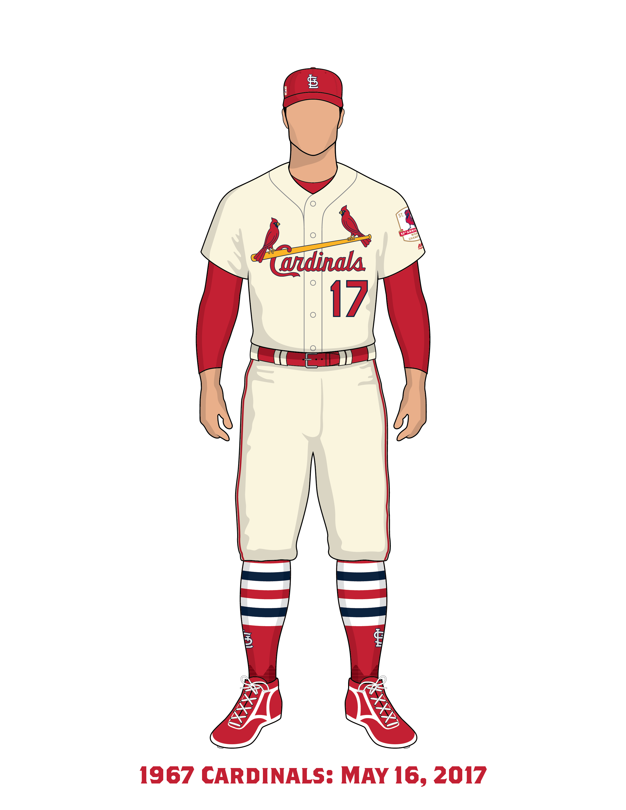 1967 Throwbacks â Cardinals Uniforms & Logos